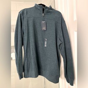 NWT Mens Arrow Sueded Fleece Sweater